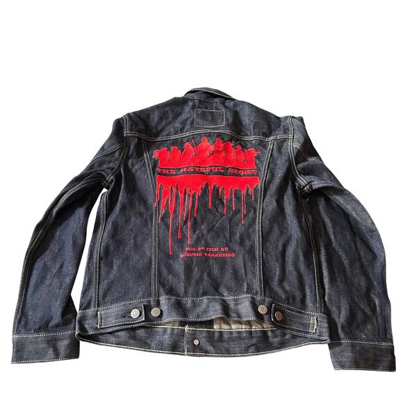 Quentin Tarantino The Hateful Eight Levi's Cast & Crew Jacket Sz Mens M - Picture 1 of 6
